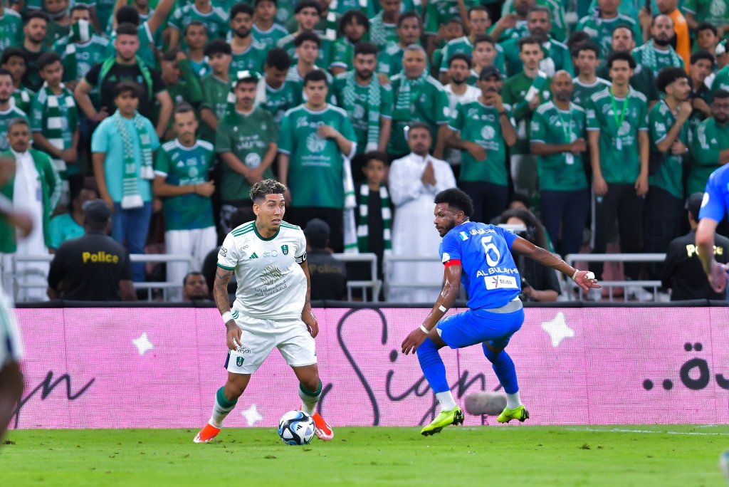 How did Roberto Firmino play against Neymar’s Al-Hilal?