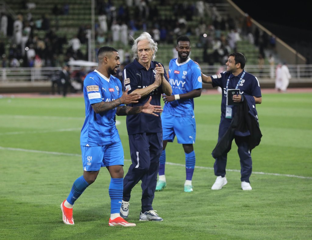 Jorge Jesus urges Al-Hilal players before Al-Hazem game